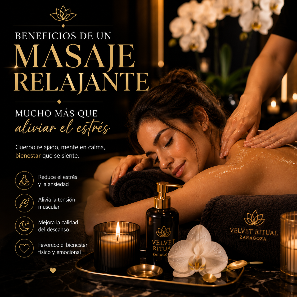 Beneficios de un masaje relajante: mucho más que aliviar el estrés